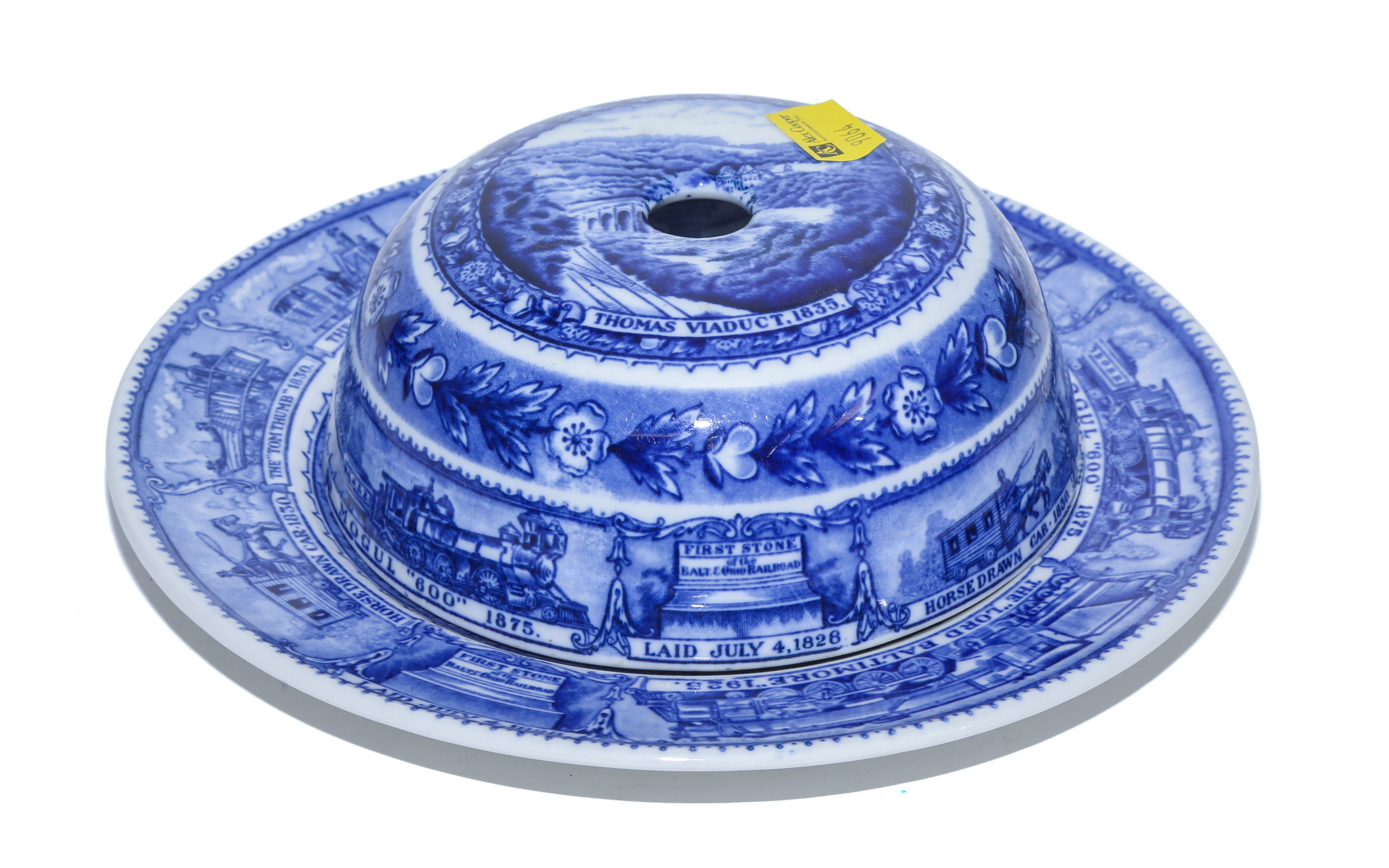 B & O LAMBERTON PANCAKE PLATE
