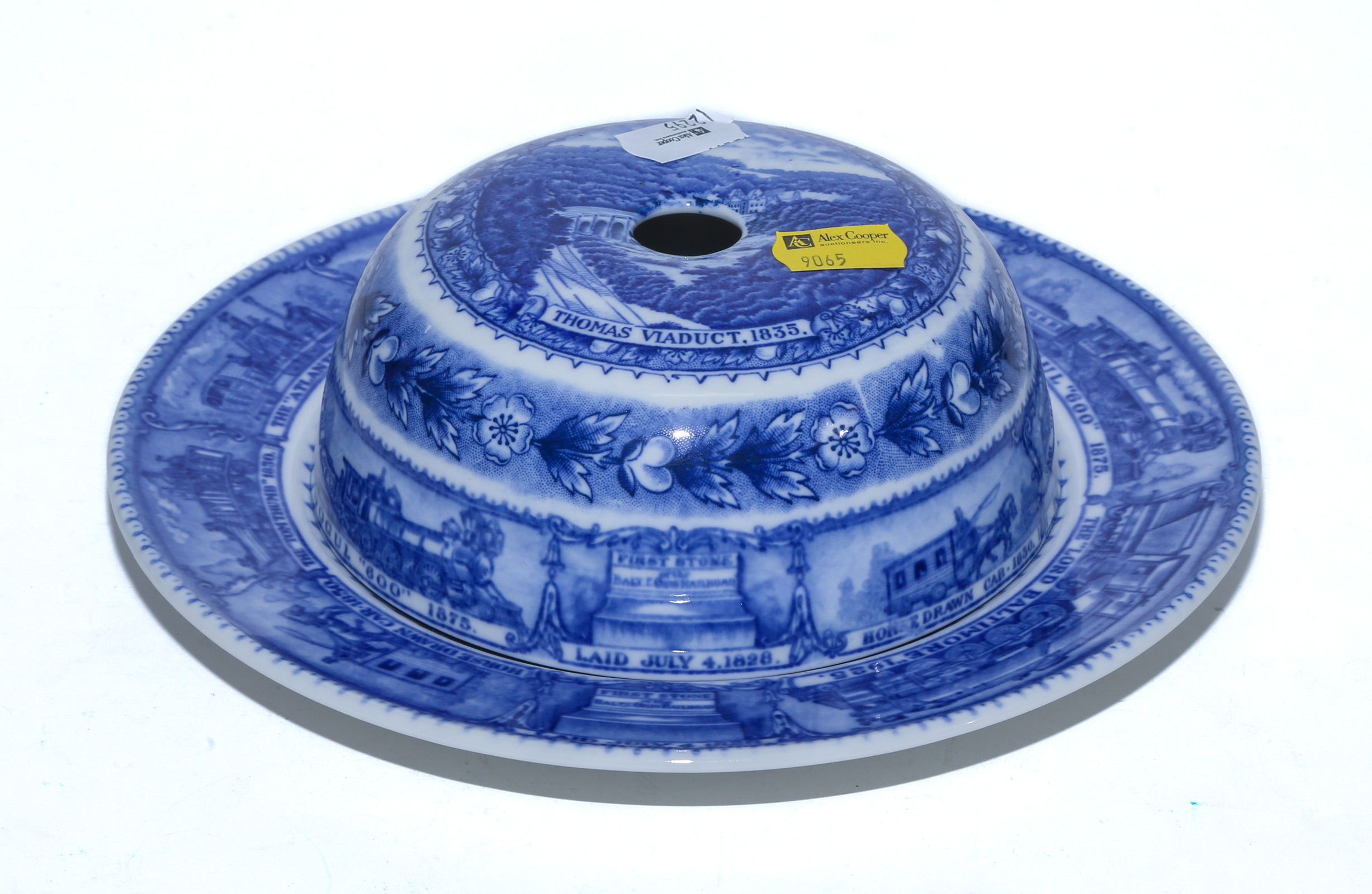 B & O LAMBERTON PANCAKE PLATE