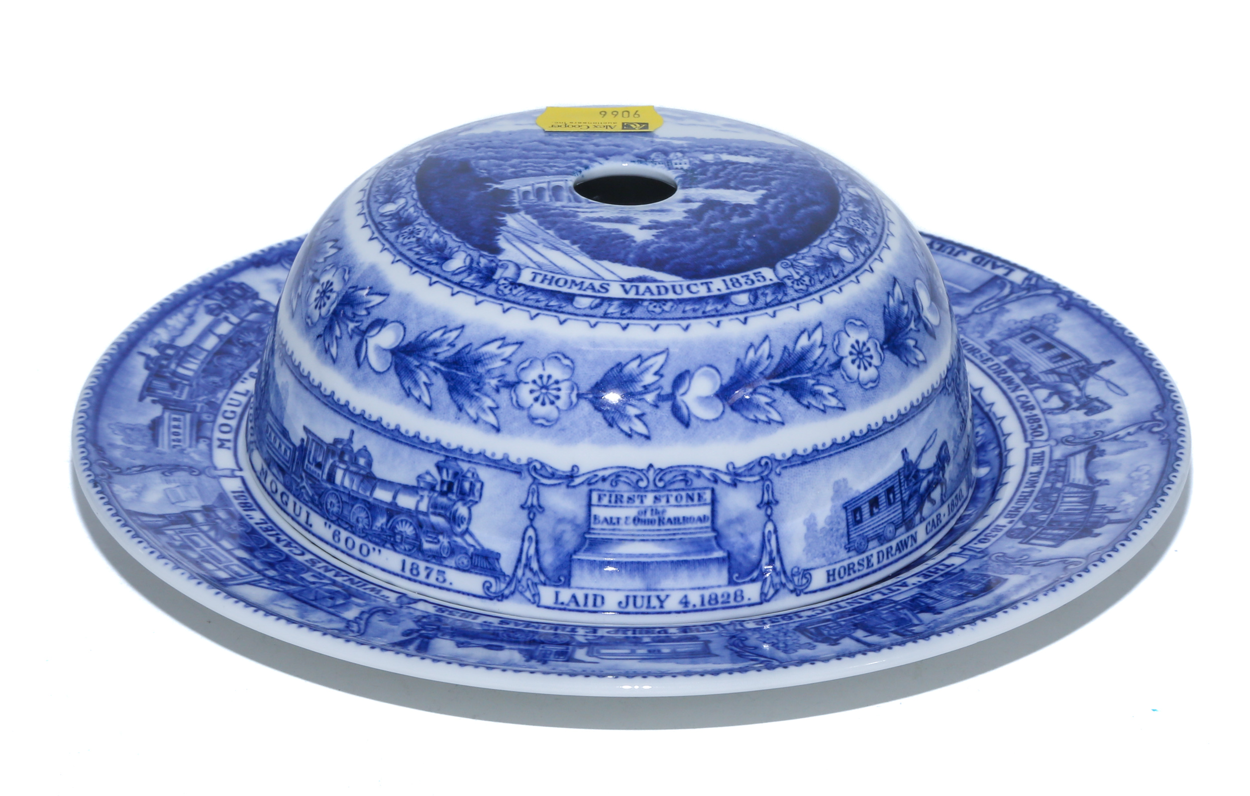 B & O LAMBERTON PANCAKE PLATE