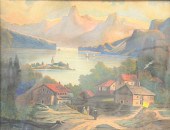 B. POTTS WATERCOLOR, PRIMITIVE