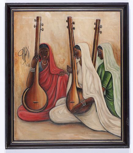 B. PRABHA (1933-2001) "MUSICIANS"