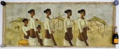 B. PRABHA INDIAN WOMEN PAINTIN