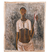 B. PRABHA UNTITLED OIL ON CANV