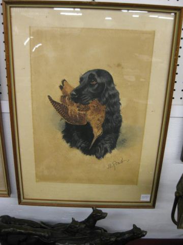 B. Riab Print of Dog with