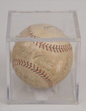 BABE RUTH - BASEBALL SIGNED Ci