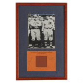 BABE RUTH & TY COBB B&W BASEBA