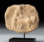 BABYLONIAN TERRACOTTA PLAQUE W