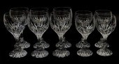 BACARRAT MASSENA (10) GLASS WI
