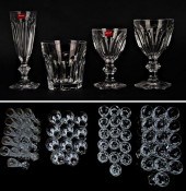 BACCARAT (59) PIECES OF HARCOU