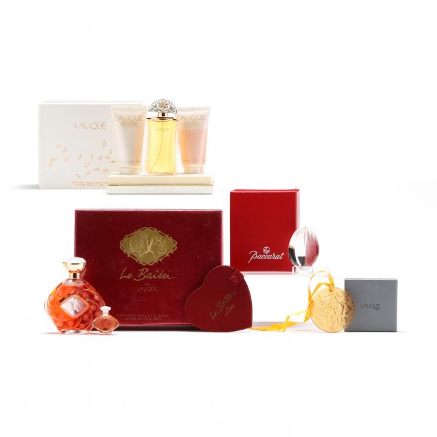 BACCARAT AND LALIQUE CRYSTAL