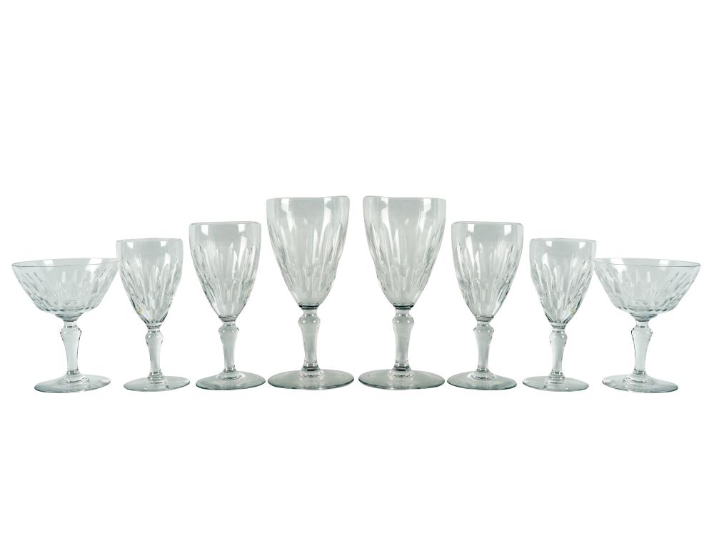 BACCARAT "AUTEUIL" CRYSTAL STEMWARE