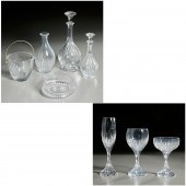 BACCARAT, BAR SET AND MASSENA