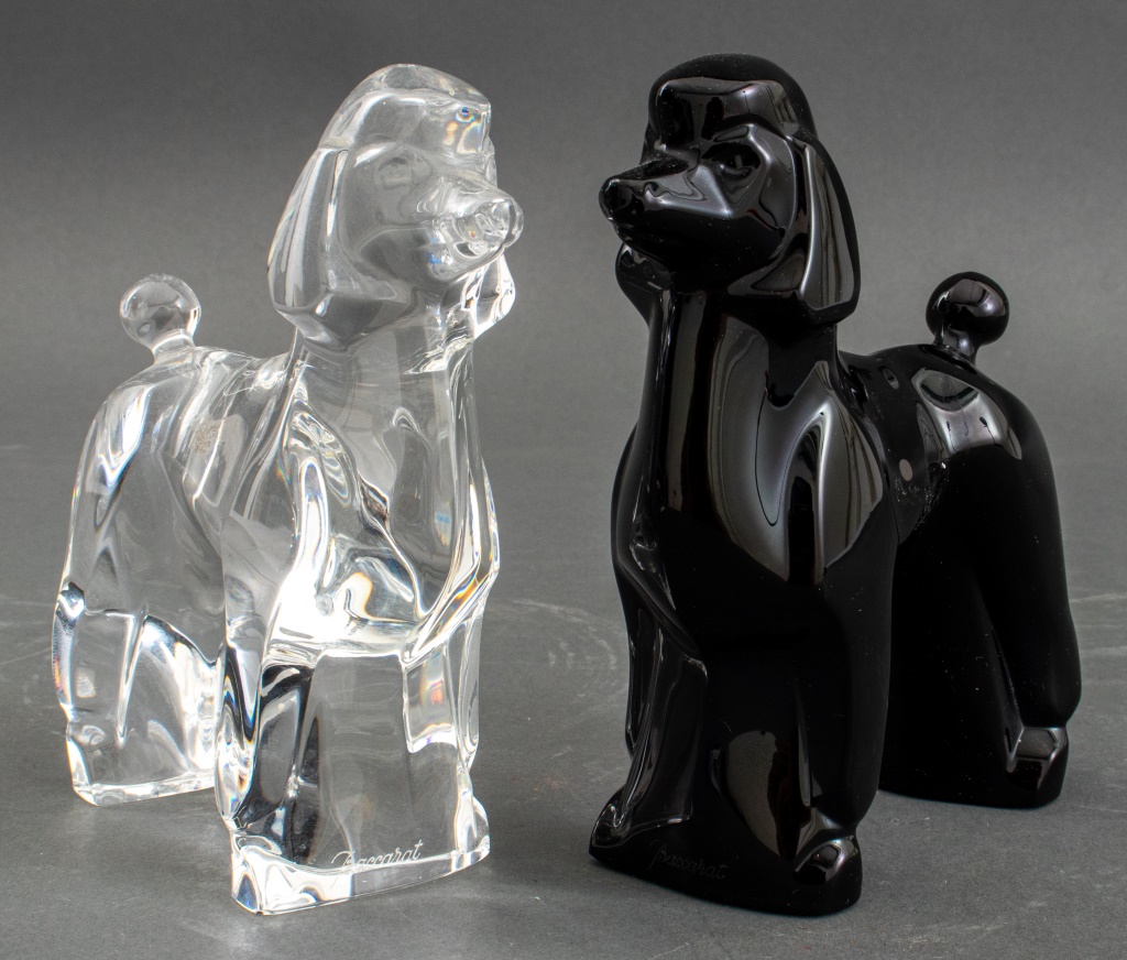 BACCARAT BLACK & CLEAR CRYSTAL