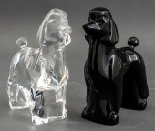 BACCARAT BLACK & CLEAR CRYSTAL