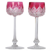 BACCARAT COLBERT RUBY CUT TO C