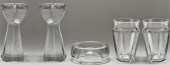 BACCARAT COLORLESS CRYSTAL VES