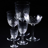 BACCARAT COLORLESS CUT GLASS S