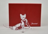BACCARAT COLORLESS GLASS SEATE