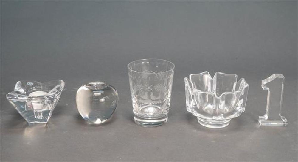 BACCARAT CRYSTAL '1', ORREFORS