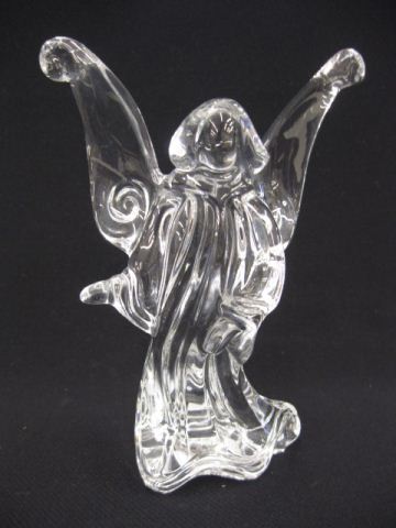 Baccarat Crystal Angel Figurine 7''