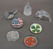 BACCARAT CRYSTAL BIRD, A WATER