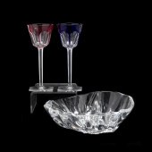 BACCARAT, CRYSTAL BOWL AND WIN