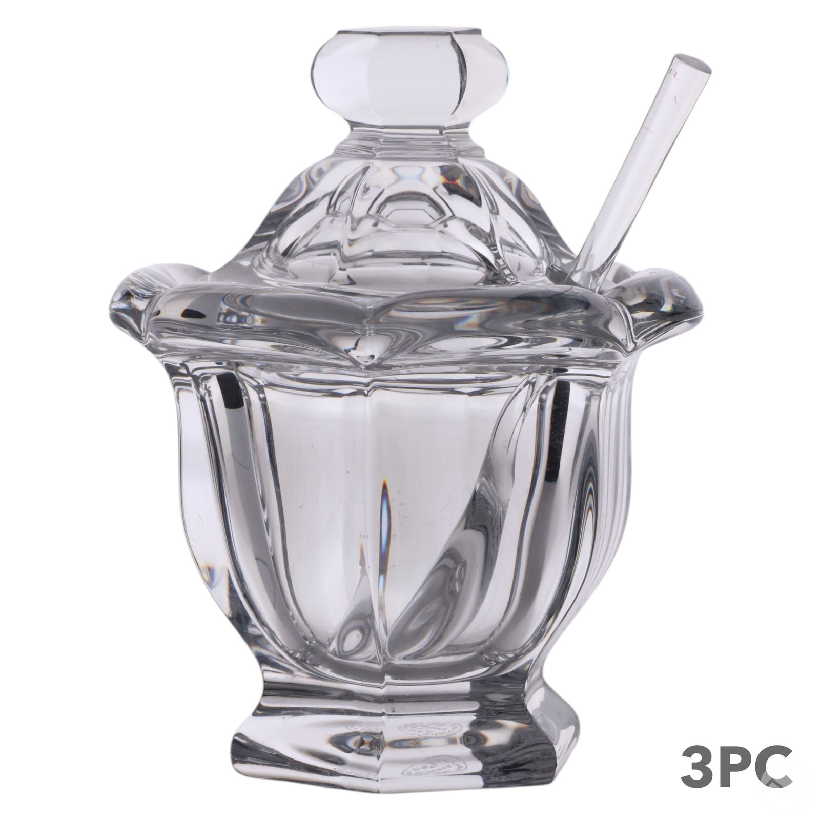 BACCARAT CRYSTAL BRETAGNE MUSTARD