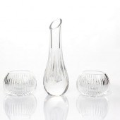 BACCARAT CRYSTAL BUD VASE, 2 A