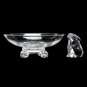 BACCARAT CRYSTAL BUNNY AND A S
