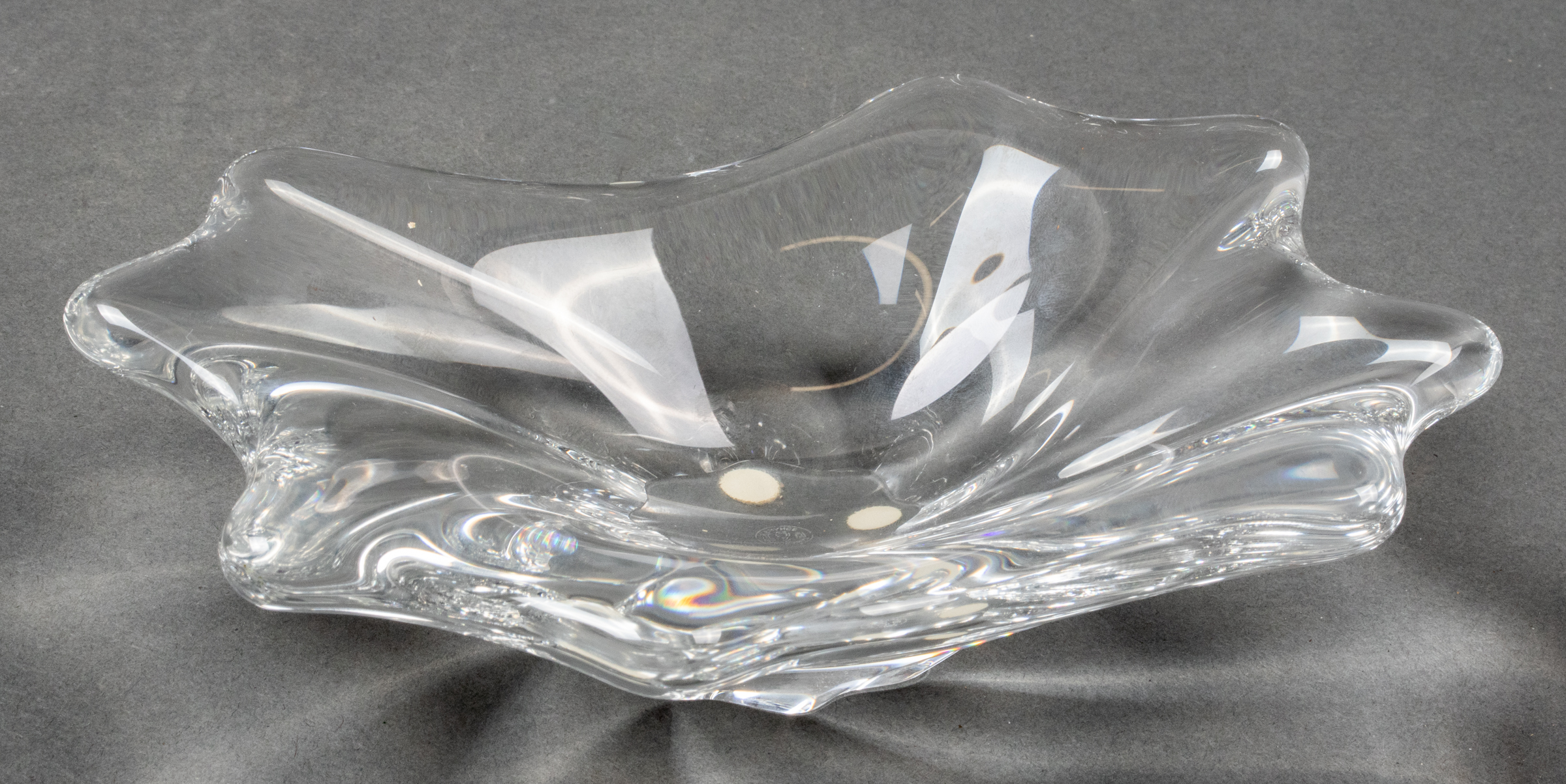 BACCARAT CRYSTAL "CADIX" DISH