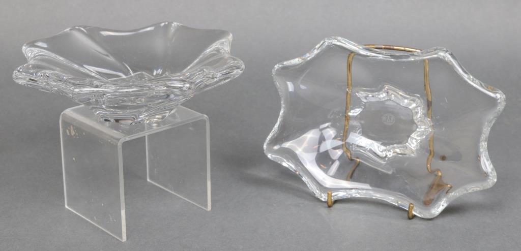 BACCARAT CRYSTAL "CADIX" DISHES,