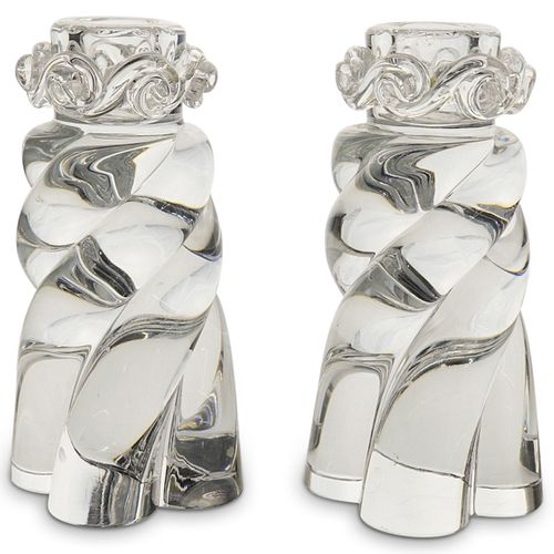 BACCARAT CRYSTAL CANDLESTICK