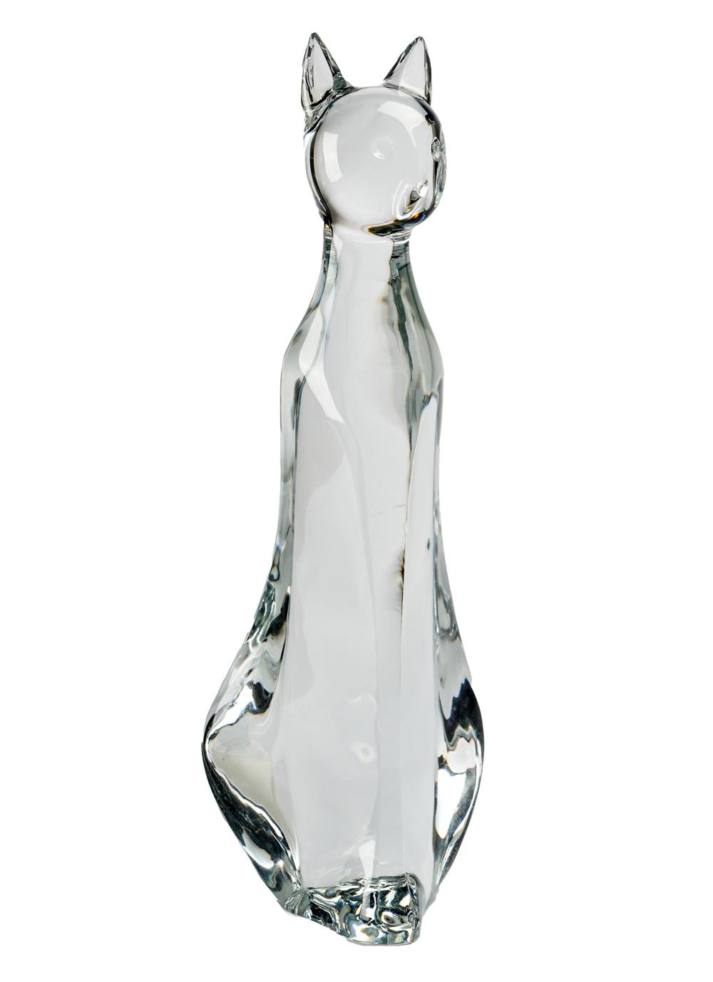 BACCARAT CRYSTAL CAT