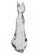 BACCARAT CRYSTAL CAT FIGUREsig