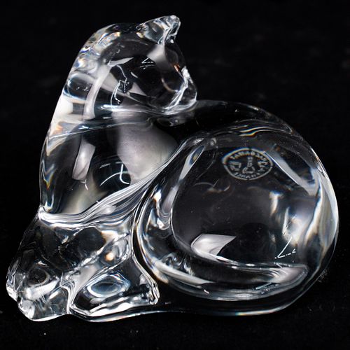 BACCARAT CRYSTAL CAT