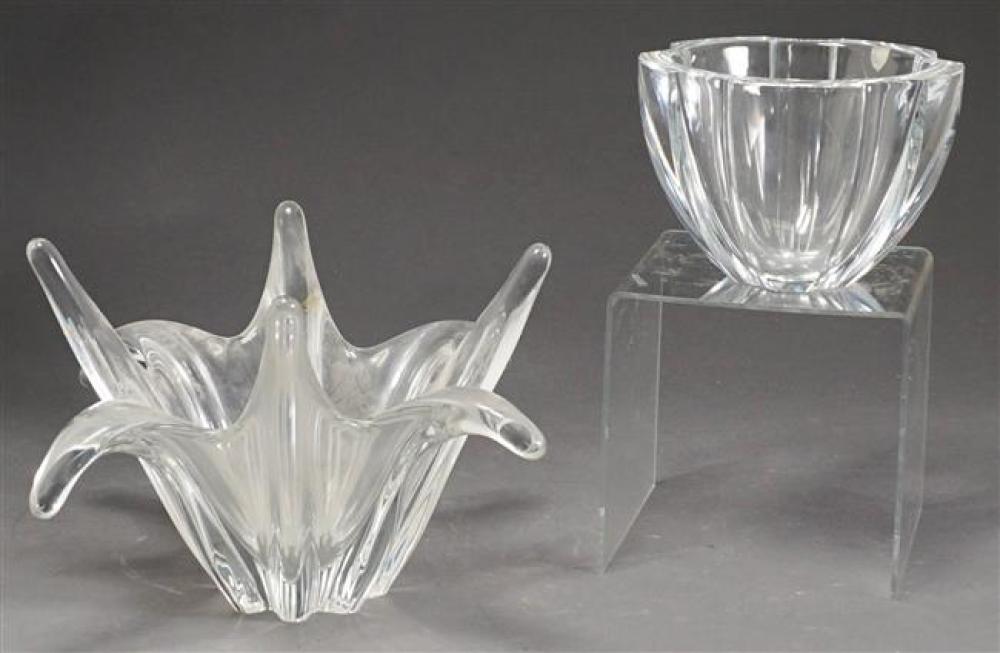 BACCARAT CRYSTAL CENTERPIECE AND
