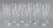 BACCARAT CRYSTAL CHAMPAGNE FLU