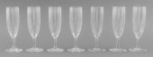 BACCARAT CRYSTAL CHAMPAGNE FLU