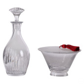 BACCARAT CRYSTAL COVERED DISH