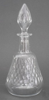 BACCARAT CRYSTAL CUT DECANTER