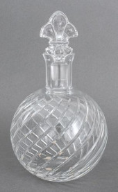 BACCARAT CRYSTAL CUT DECANTER