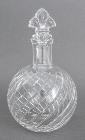 BACCARAT CRYSTAL CUT DECANTER