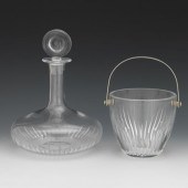 BACCARAT CRYSTAL DECANTER AND