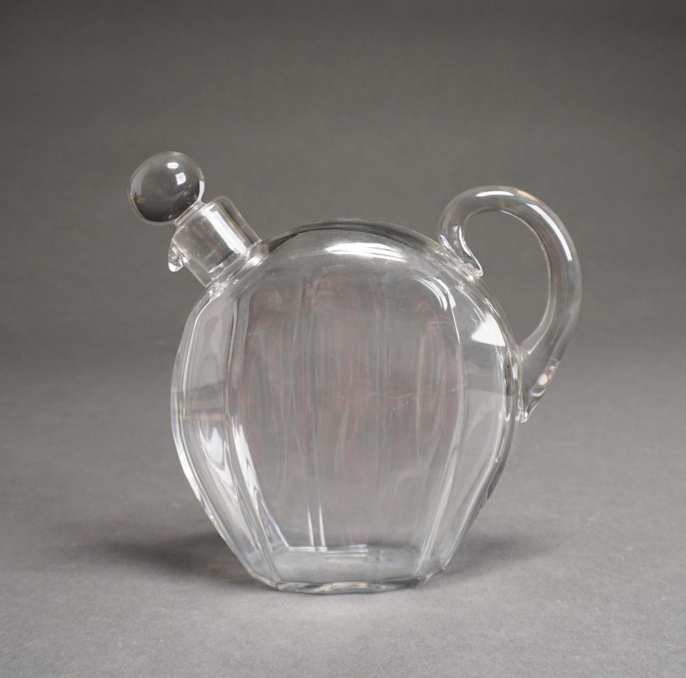 BACCARAT CRYSTAL DECANTER, H: 7 1/2