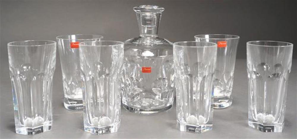 BACCARAT CRYSTAL DECANTER, PAIR