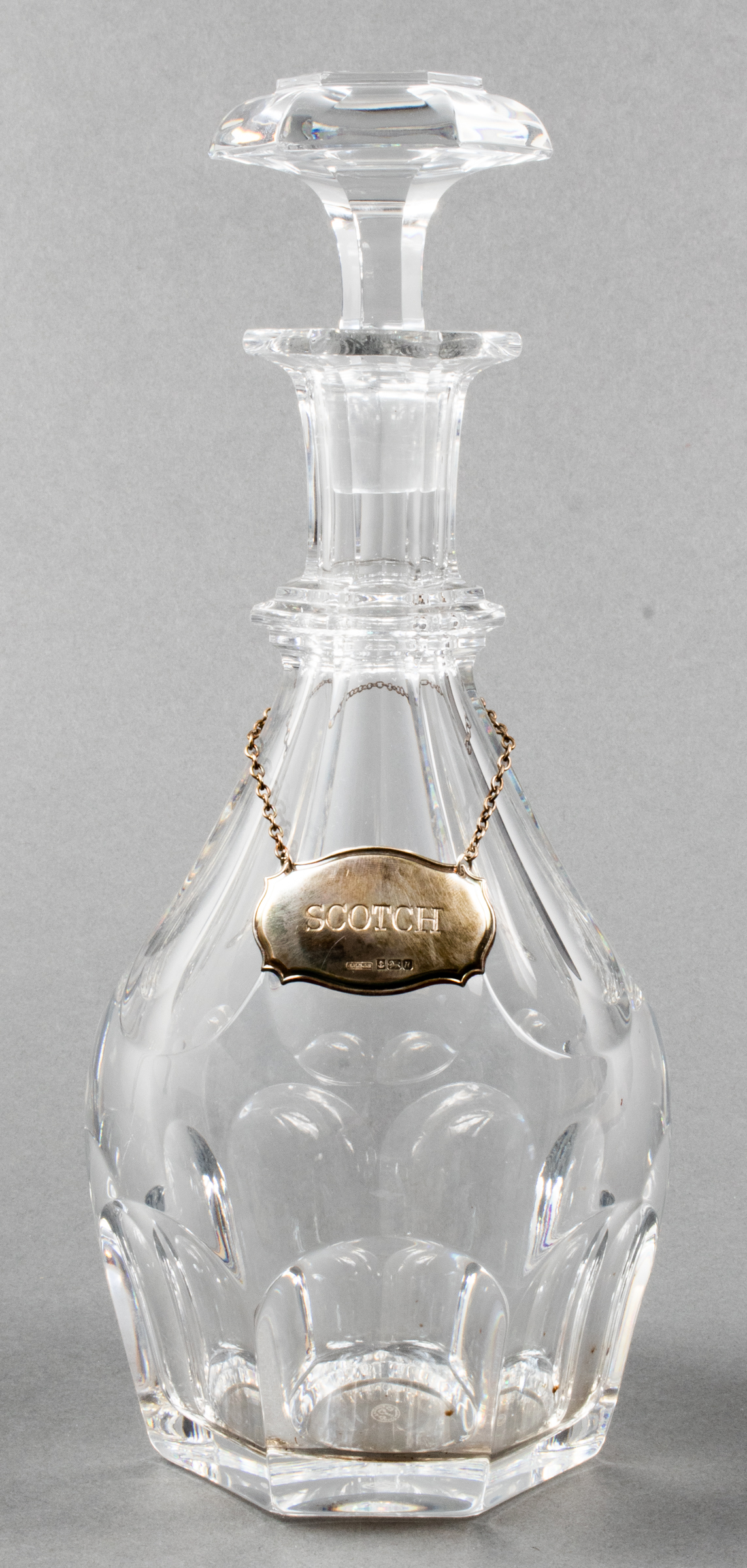 BACCARAT CRYSTAL DECANTER W