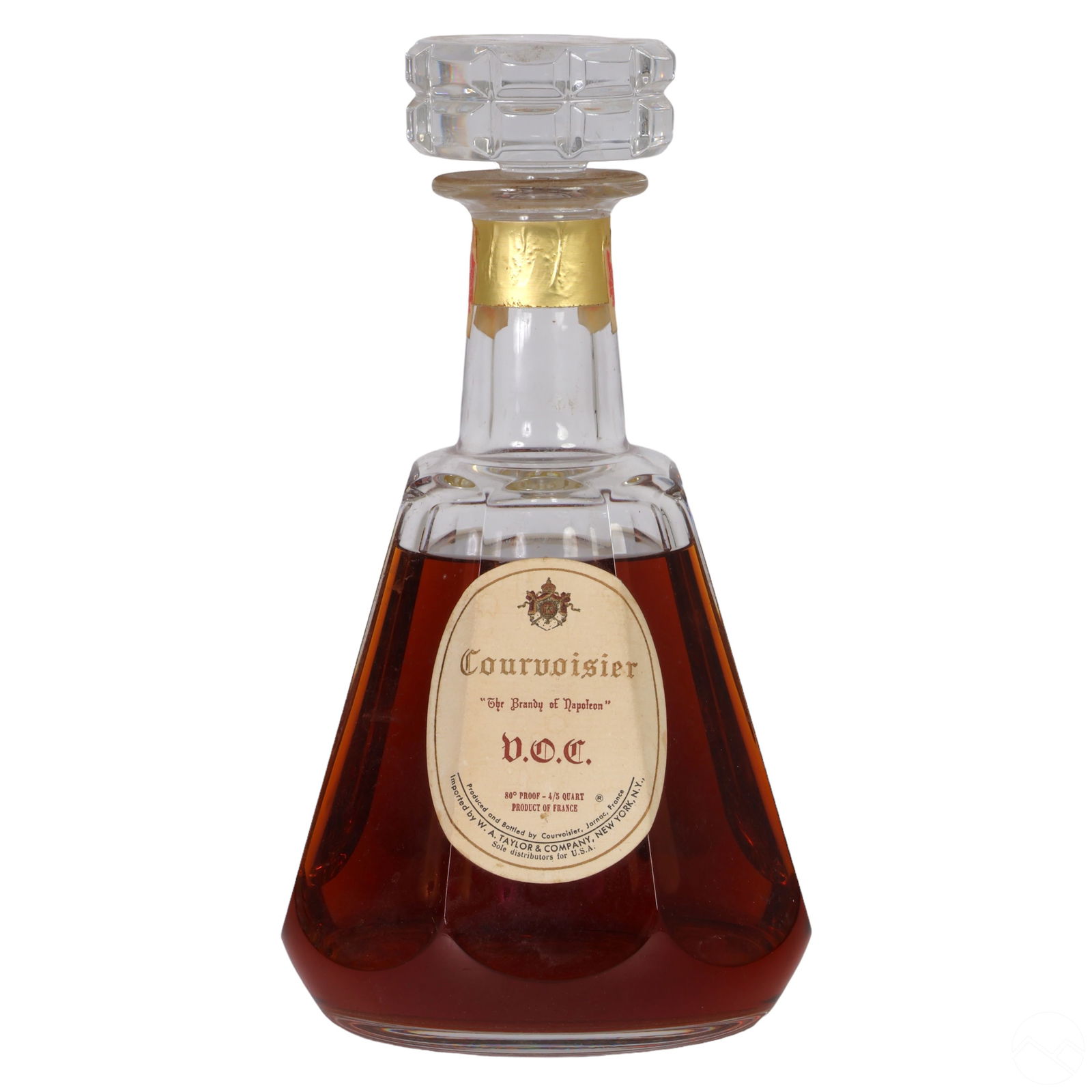 BACCARAT CRYSTAL DECANTER WITH