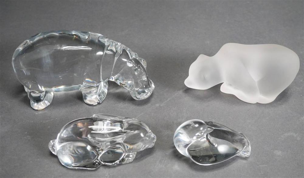 BACCARAT CRYSTAL FIGURE OF A