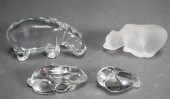 BACCARAT CRYSTAL FIGURE OF A H