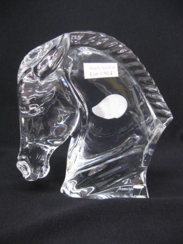 Baccarat Crystal Figurine of a